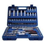 108PCS Ratchet Wrench Mechanics Tools Kit Metric 1/4 And 1/2 Drive Socket Set. Fixed Price $52.19.