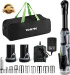 12V Power Ratchet Wrench Kit 40FT-LB 10PC Socket 2.0AH Fast Charge. Fixed Price $107.34.