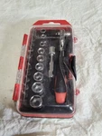 Husky 23 Piece 1/4IN Drive Socket Set D11. Fixed Price $12.95.