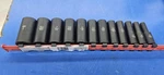 Matco 12PC 3/8" Deep Socket Set SBP122V (C26034782). Fixed Price $75.00.