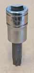 Snap-on FTXR45E 3/8" T45 Tamper-resistant Torx Bit Socket Driver New. Fixed Price $34.99.