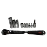 Northern 3/8 Drive Ratchet Socket Set Sae Metric Mechanics Tools Mix. Fixed Price $19.99.