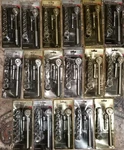 Lot Of 17 Sheffield 9 Piece Sae Socket Set With Ratchet Handle 60014 3/8". Fixed Price $92.22.