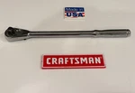 Craftsman 3/8 Drive Full Polish Long Handle Ratchet, Made In Usa, Kaa - Pn 44833. Fixed Price $89.99.