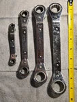Matco Tools Reversible Offset Racheting Wrench 4 Pieces, Used. Fixed Price $80.00.
