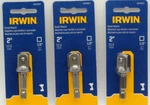 (3) Irwin 1/2 Inches Square Drive Socket Adapters, 1/4 Hex, Long. Fixed Price $9.99.