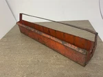 Snap-on KTA-240 Vintage Red Metal Socket Set Tray Hang W/patina!. Fixed Price $24.95.