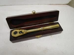 Craftsman 75TH Anniversary Gold Plated Ratchet 1927 2002 USA-VR-44813 W/ Case. Fixed Price $114.99.