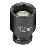 Grey Pneumatic 912MG Soc 12MM 1/4D Imp Mag 6PT Blk. Fixed Price $19.34.