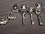 Flex Head Stubby & Thumbwheel Ratchet Set 1/4 3/8 1/2 Wrenches Tight Spot. Fixed Price $39.00.