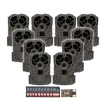 Stealth Browtine 16MP Trail Camera 32GB Sd Card Reader 10 Pack Hunting. Fixed Price $399.99.
