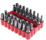 33 Piece Screwdriver Bit Set, Security Tool Kit With Hex And Torx Sp. Fixed Price $14.07.