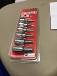 Craftsman CMMT34448 3/8 In. Drive Metric Hex Bit Socket Set 6 Pc New!. Fixed Price $22.00.