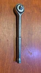 Vintage Master Mechanic #P1260 - 3/8" Drive Ratchet Socket Wrench. Fixed Price $9.99.