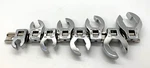 Mac Tools Usa Sae 3/8 Dr Flare Nut Line Crowfoot Socket Set Lot Wrench Open. Fixed Price $165.00.