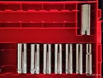 Craftsman Piece Metric 6 Point Deepwell Socket Set For 3/8" Inch Drive. Fixed Price $27.94.