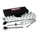 Urrea 5452PT 12 Point Socket Set With Accessories 35 Pieces. Fixed Price $222.93.