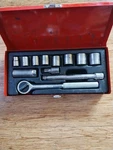Klein Tools 65504 3/8" Drive Socket Wrench Set 12PC Oem Usa. Fixed Price $44.95.