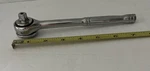 Ratchet 1/4 Inch Drive W/thumb Wheel Round Head Blue Hawk 7 1/2" One Hand Change. Fixed Price $11.00.