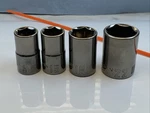 Craftsman 4PC 1/2 Drive 6PT Metric Sockets, 14, 15, 18, 22MM, Gm Series -orange. Fixed Price $11.75.