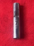 Craftsman Ez Read 34621 Socket, 7MM, 1/4 Drive, Point (TB5.9). Fixed Price $12.00.