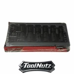 Snap-on Tools New 207IPFM Pc 3/8 Dr 6-PT Metric Shallow Impact Swivel Sockets. Fixed Price $326.25.