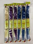 Design Lengths Snap It Hair Extensions Lot Of 6 Packs 3 Blue 2 Purple 1 Blonde. Fixed Price $50.00.