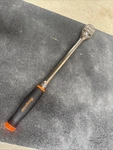 For Snap-on Tools New Orange 1/2" Drive Soft Grip Long Handle Ratchet SHL80AO. Fixed Price $215.00.