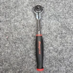 Snap On Tools Usa THNF72 1/4" Red Soft Grip 180 Round Head Ratchet. Fixed Price $150.00.