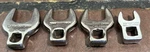 Vintage Craftsman 3/8 Drive 4 Piece Metric Crow-foot Wrench Set -vv- Usa. Fixed Price $44.95.