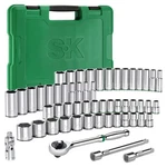 Sk 3/8" Drive Socket Set With 216-P Ratchet, 55-PIECE, Sae & Metric, One Size. Fixed Price $268.19.