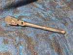 Vintage Snap-on Tools TF936 Flex Head Drive Ratchet 6". Fixed Price $74.99.
