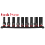 Milwaukee Tool 9PC Shockwave Impact Duty 1/2" Drive Metric Deep 6 Point Socket. Fixed Price $69.99.