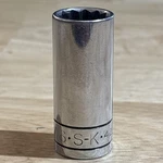 Sk Tools 9/16" Deep Socket 3/8" Drive 12 Point S-k 42418 Usa. Fixed Price $13.95.