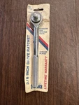 Great Neck RA38 3/8 Drive Chrome Plated Socket Ratchet Knurled Grip Wrench. Fixed Price $24.98.