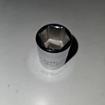 Proto J5224H Socket, Steel, Chrome, 3/4", 3/8" Drive 6 Point. Fixed Price $11.49.