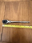 Snap-on FCF72 Dual 80 Tech 3/8" Drive In 1/4" Body Compact Flex-head Ratchet. Fixed Price $160.00.