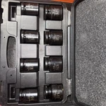 Pittsburgh Pro Cr-mo 8 Pieces Jumbo Impact Sockets Set With Case Model 67960. Fixed Price $60.00.