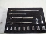 Williams WSB-15F Piece Socket Set Sae Inch Tool Kit 3/8 Dr No Case R22. Fixed Price $125.96.