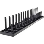 Hansen Global 1202 1/2" Drive Metric Socket Organizer Gray Standard & Deep Usa. Fixed Price $14.75.