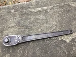 Antique Blackhawk Tools Early 3/4" Drive Ratchet 69999 1930'S Usa W/ Patent #. Fixed Price $69.98.