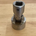 Mac Tools 3/4" Sae 3/8" Drive 12 Point Flex Socket XU242 Vintage Sabina Usa. Fixed Price $12.99.