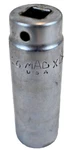Mac Tools XD226 11/16" Sae Deep Socket 3/8" Drive Point Chrome Usa. Fixed Price $9.99.