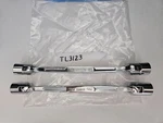 Snap On Pc #FH2226C & #FH2428C 12 Pt Double Flex Head Socket End Wrenches. Fixed Price $99.95.