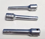 1/4 Inch Drive Snap On Deep Well Sockets Set Of 3. Fixed Price $24.95.