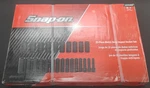 Snap-on 325SIMM Piece 1/2" Drive 6-POINT Metric Deep Impact Socket Set New. Fixed Price $900.00.