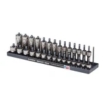Hansen 3/8" Drive Socket Organizer Metric Mm Regular & Deep Tray Holder Usa Made. Fixed Price $13.97.