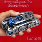 1PC Gray 16-IN-1 Socket Wrench Tool Adjustable Repair Kit Universal New. Fixed Price $15.75.