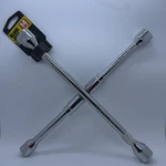 Torin Black Jack Folding Lug Wrench 14" Collapsible Stowaway C2. Fixed Price $14.99.