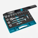 Hazet 880-2 Socket Set With Ratchet 3/8" Drive, 22 Pieces. Fixed Price $460.99.